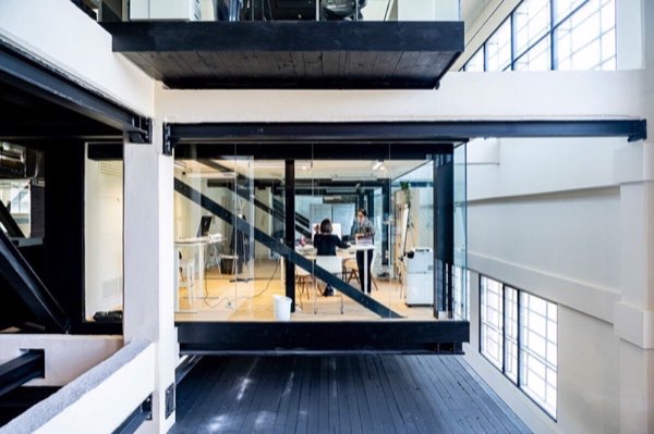 NOI Techpark Innenarbeitsbereich